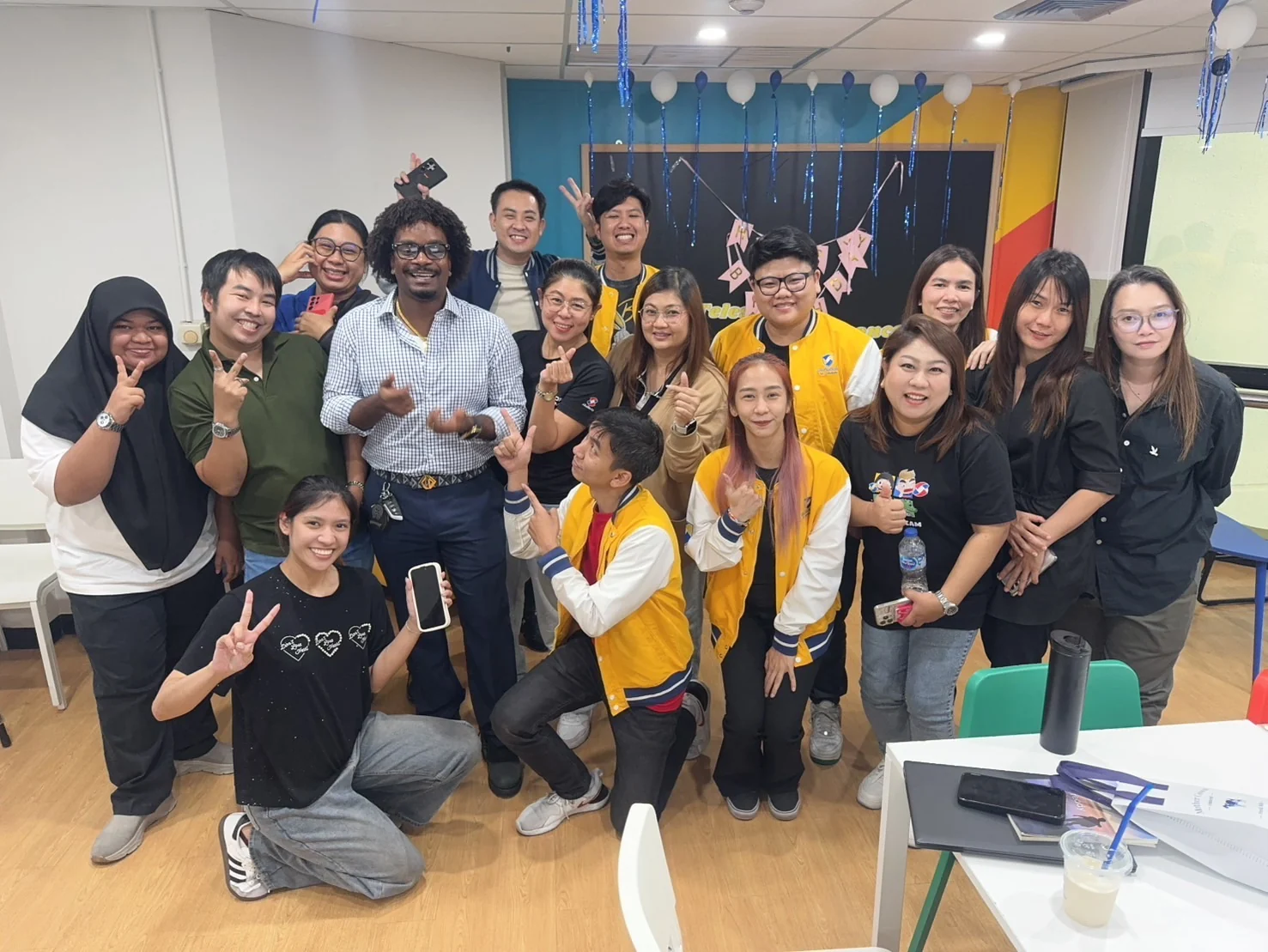 Together with a community of Thai adult learners.